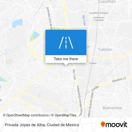 Mapa de Privada Joyas de Alba