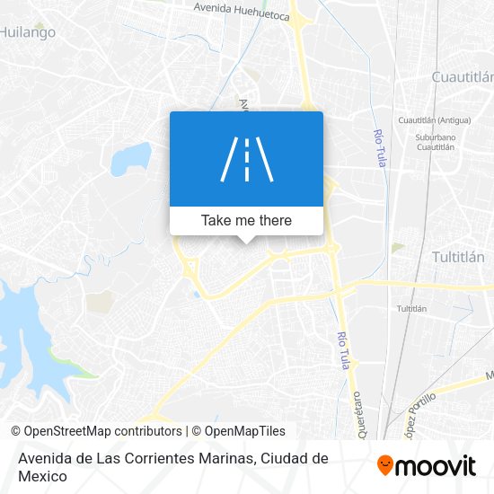 Avenida de Las Corrientes Marinas map