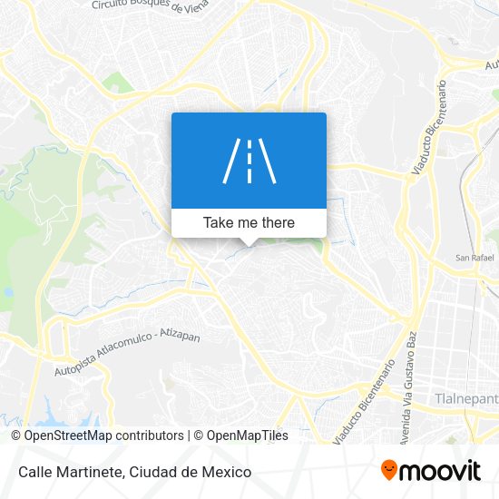 Mapa de Calle Martinete