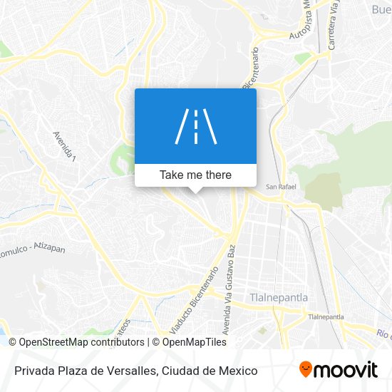 Privada Plaza de Versalles map