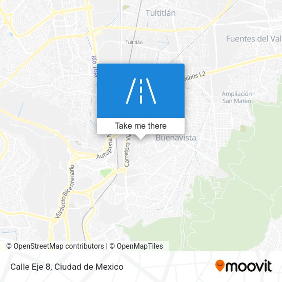 Mapa de Calle Eje 8