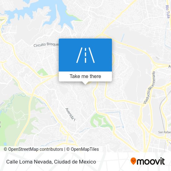 Calle Loma Nevada map
