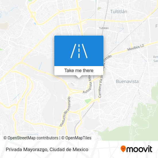 Mapa de Privada Mayorazgo