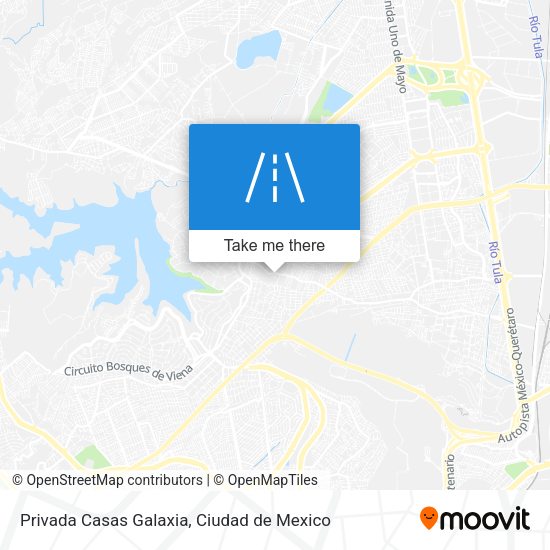 Privada Casas Galaxia map