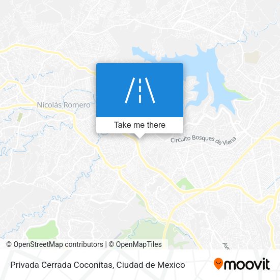 Privada Cerrada Coconitas map