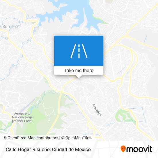 Mapa de Calle Hogar Risueño