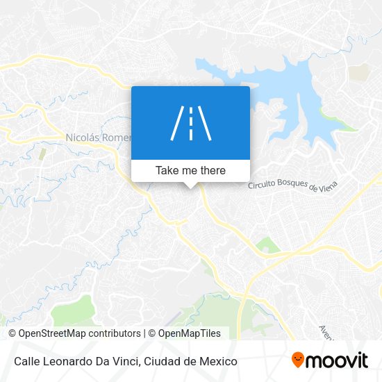 Calle Leonardo Da Vinci map