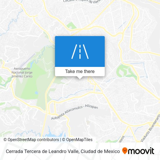 Cerrada Tercera de Leandro Valle map