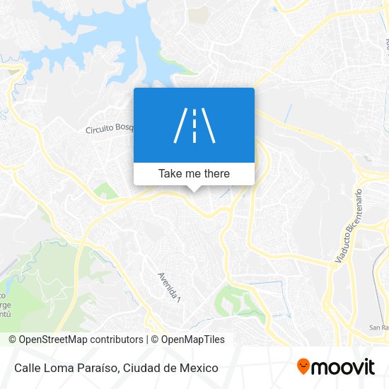 Calle Loma Paraíso map