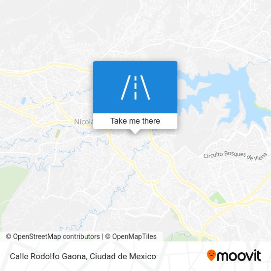 Calle Rodolfo Gaona map