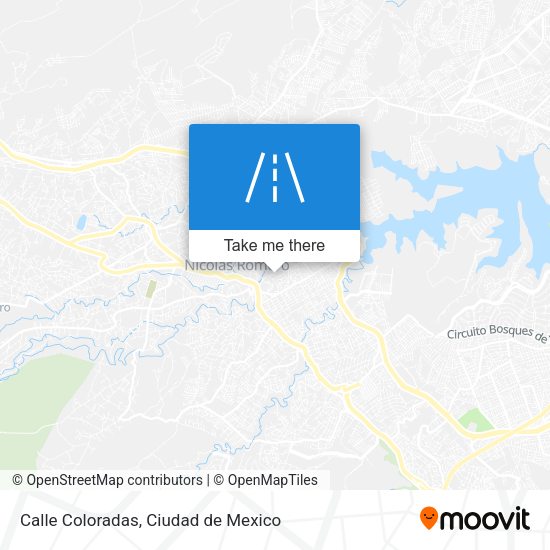 Calle Coloradas map