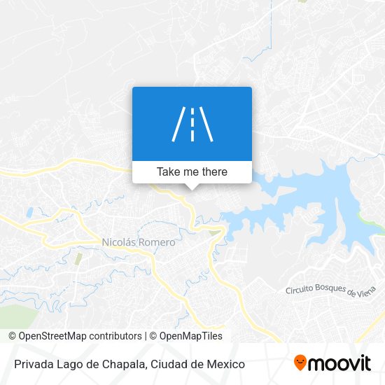 Mapa de Privada Lago de Chapala