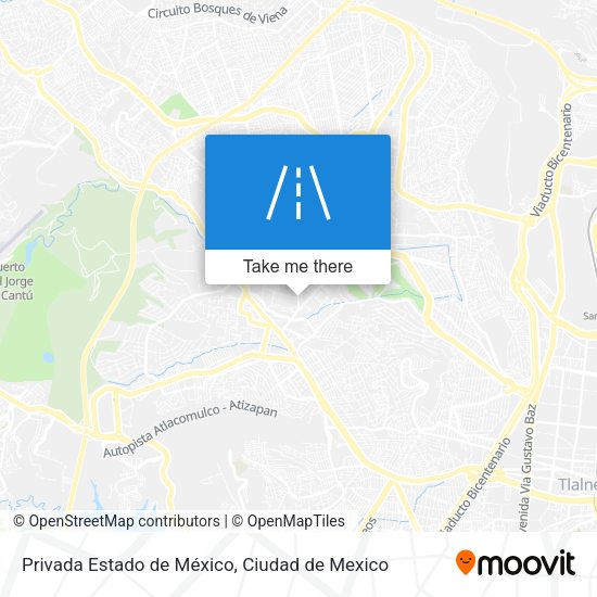 Privada Estado de México map