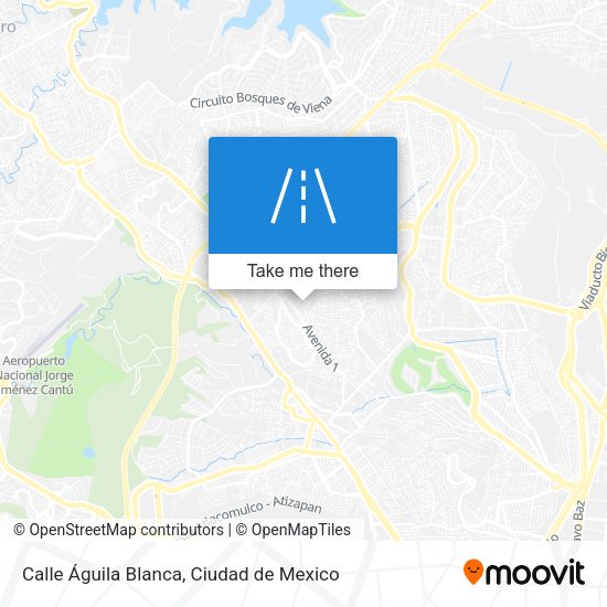 Mapa de Calle Águila Blanca