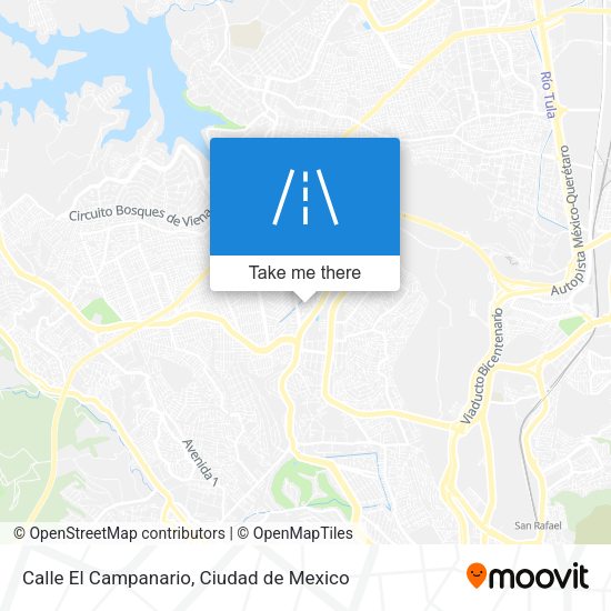 Mapa de Calle El Campanario