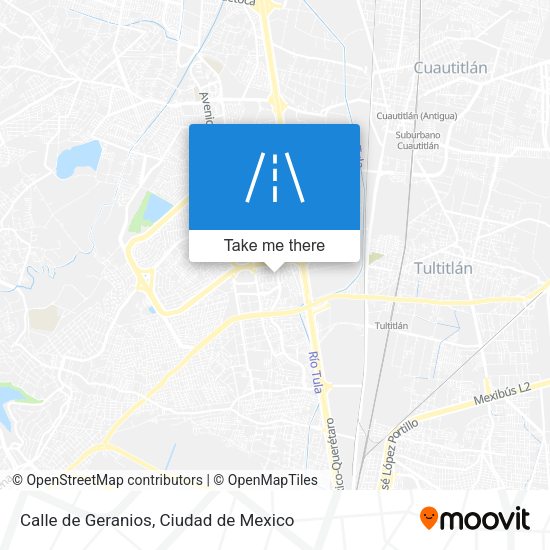 Calle de Geranios map