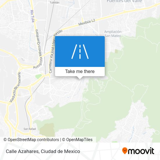 Mapa de Calle Azahares