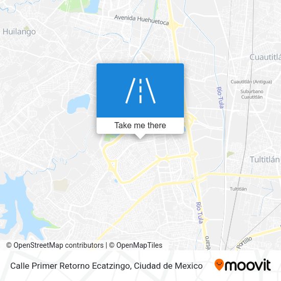 Mapa de Calle Primer Retorno Ecatzingo