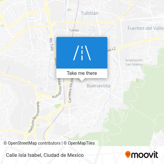 Mapa de Calle Isla Isabel