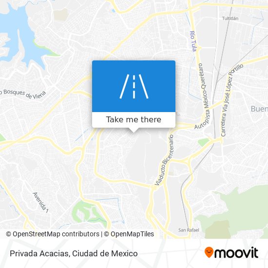 Mapa de Privada Acacias