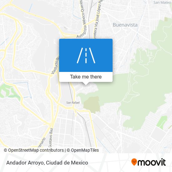 Andador Arroyo map