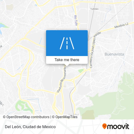 Del León map