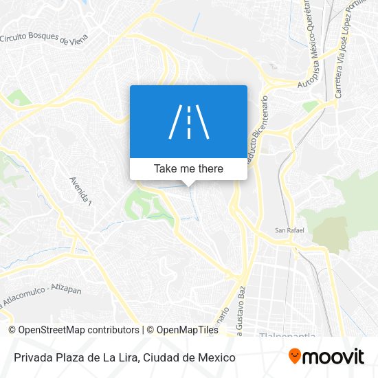 Mapa de Privada Plaza de La Lira