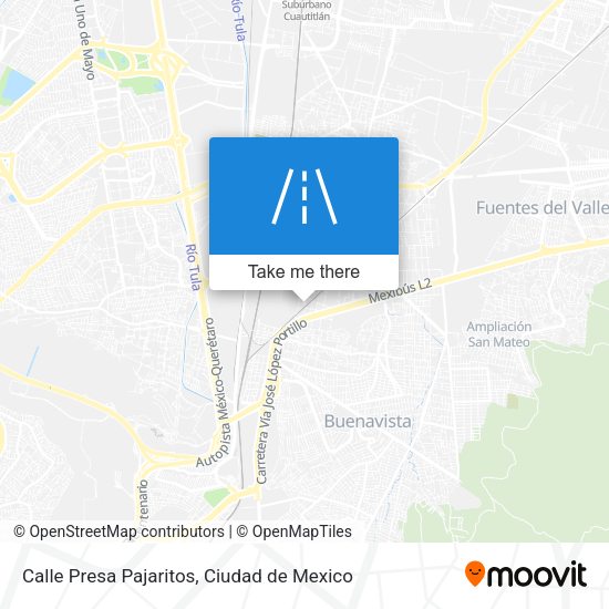 Calle Presa Pajaritos map