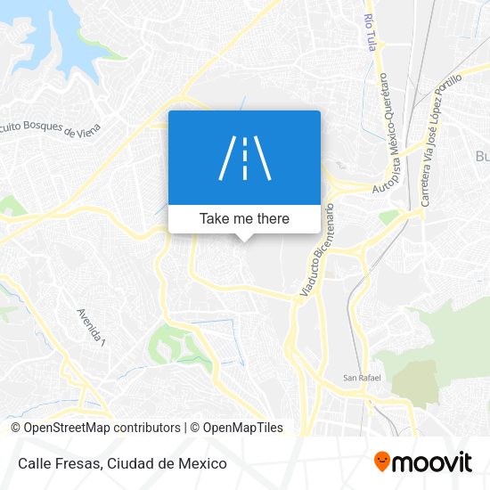 Mapa de Calle Fresas