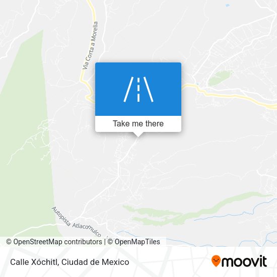 Mapa de Calle Xóchitl