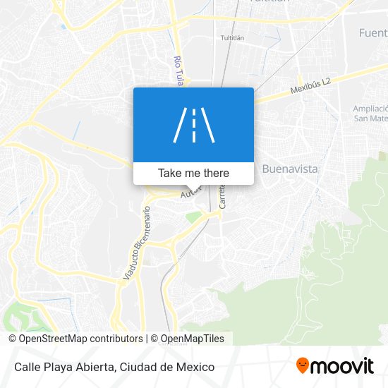 Calle Playa Abierta map