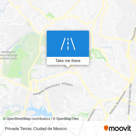Mapa de Privada Tercer