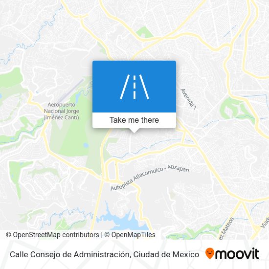 Mapa de Calle Consejo de Administración