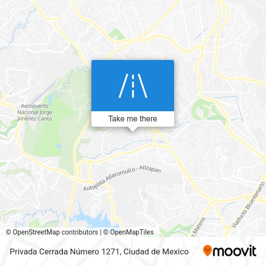 Privada Cerrada Número 1271 map