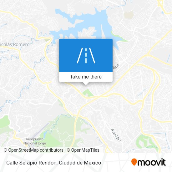 Calle Serapio Rendón map