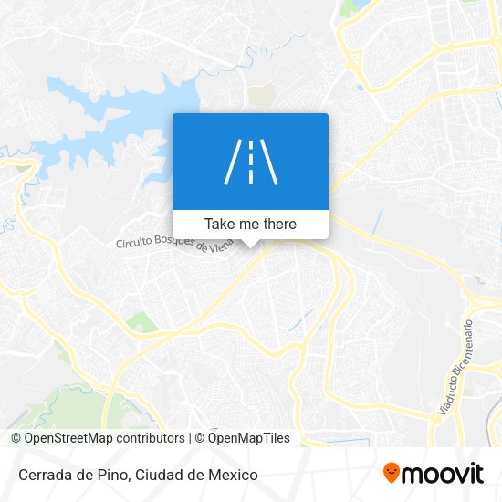 Cerrada de Pino map
