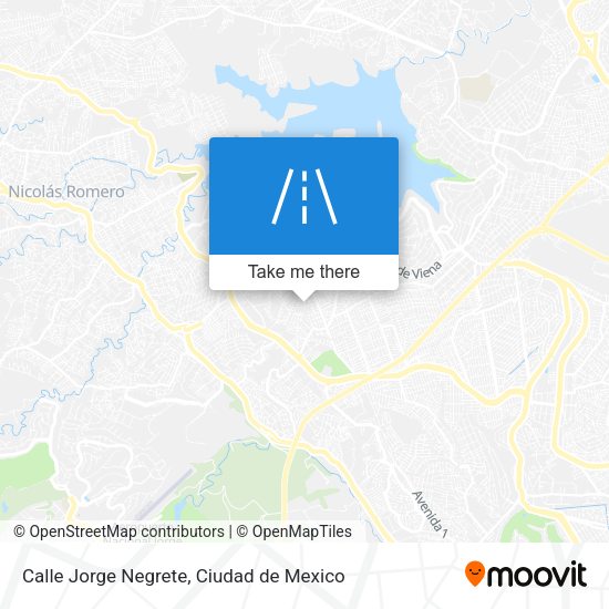 Calle Jorge Negrete map