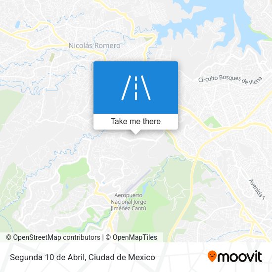 Segunda 10 de Abril map