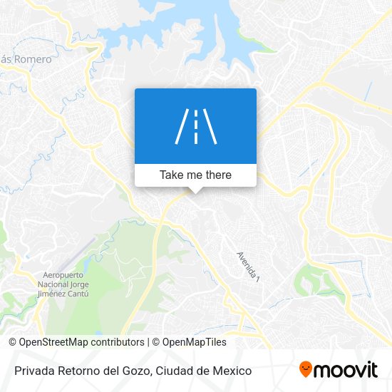 Privada Retorno del Gozo map