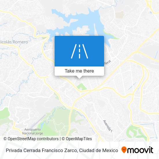 Privada Cerrada Francisco Zarco map