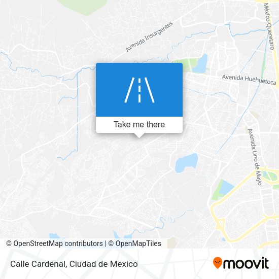 Calle Cardenal map