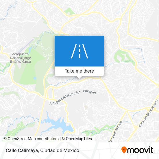 Mapa de Calle Calimaya