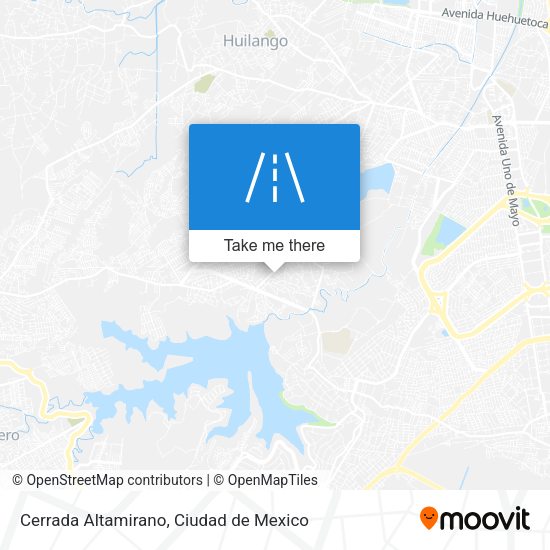 Cerrada Altamirano map