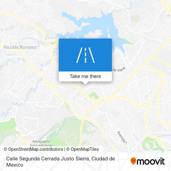 Calle Segunda Cerrada Justo Sierra map