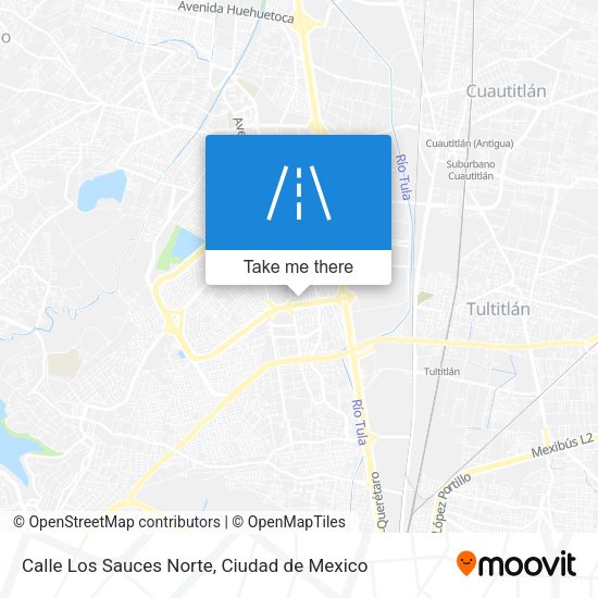 Calle Los Sauces Norte map
