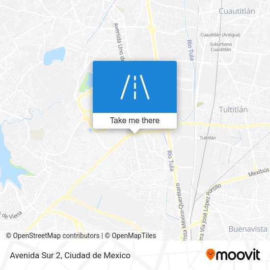 Avenida Sur 2 map