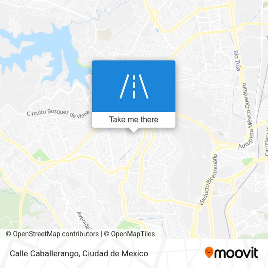 Mapa de Calle Caballerango