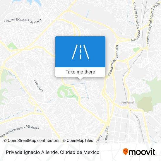 Mapa de Privada Ignacio Allende