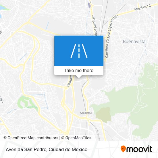 Avenida San Pedro map