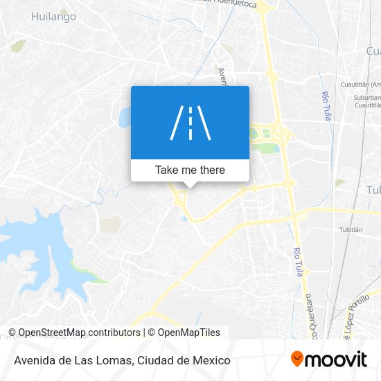 Avenida de Las Lomas map